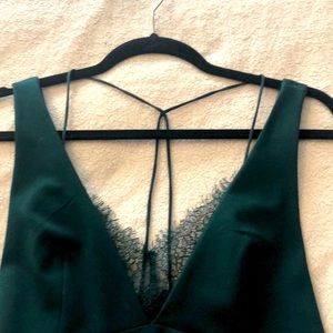 Evergreen dress mini from Zara